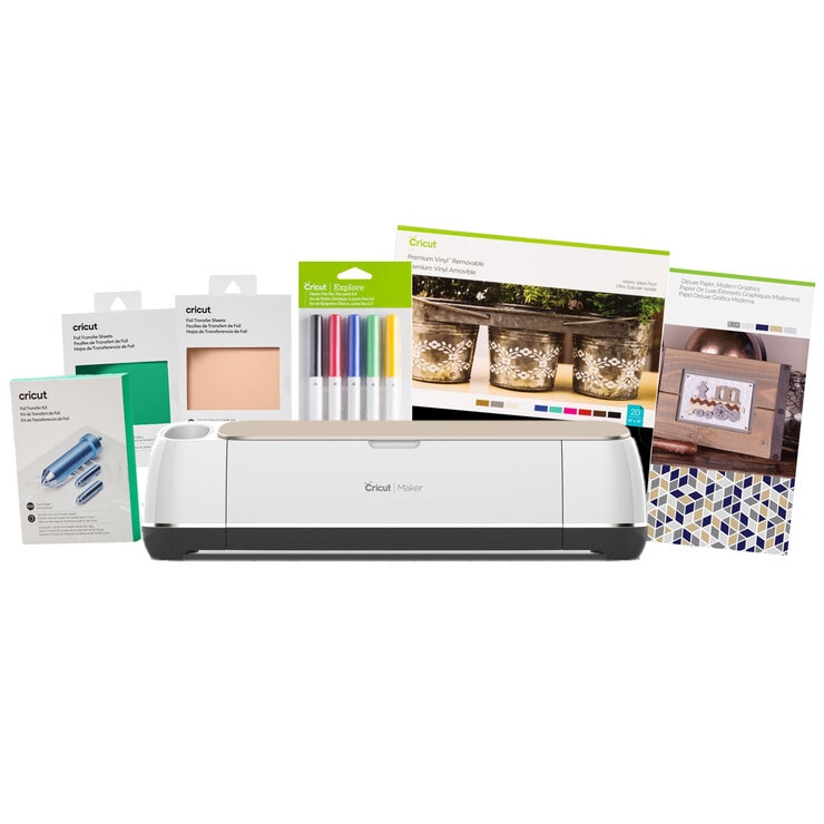 Cricut Maker Smart Cutting Machine with Foil Transfer Accessories