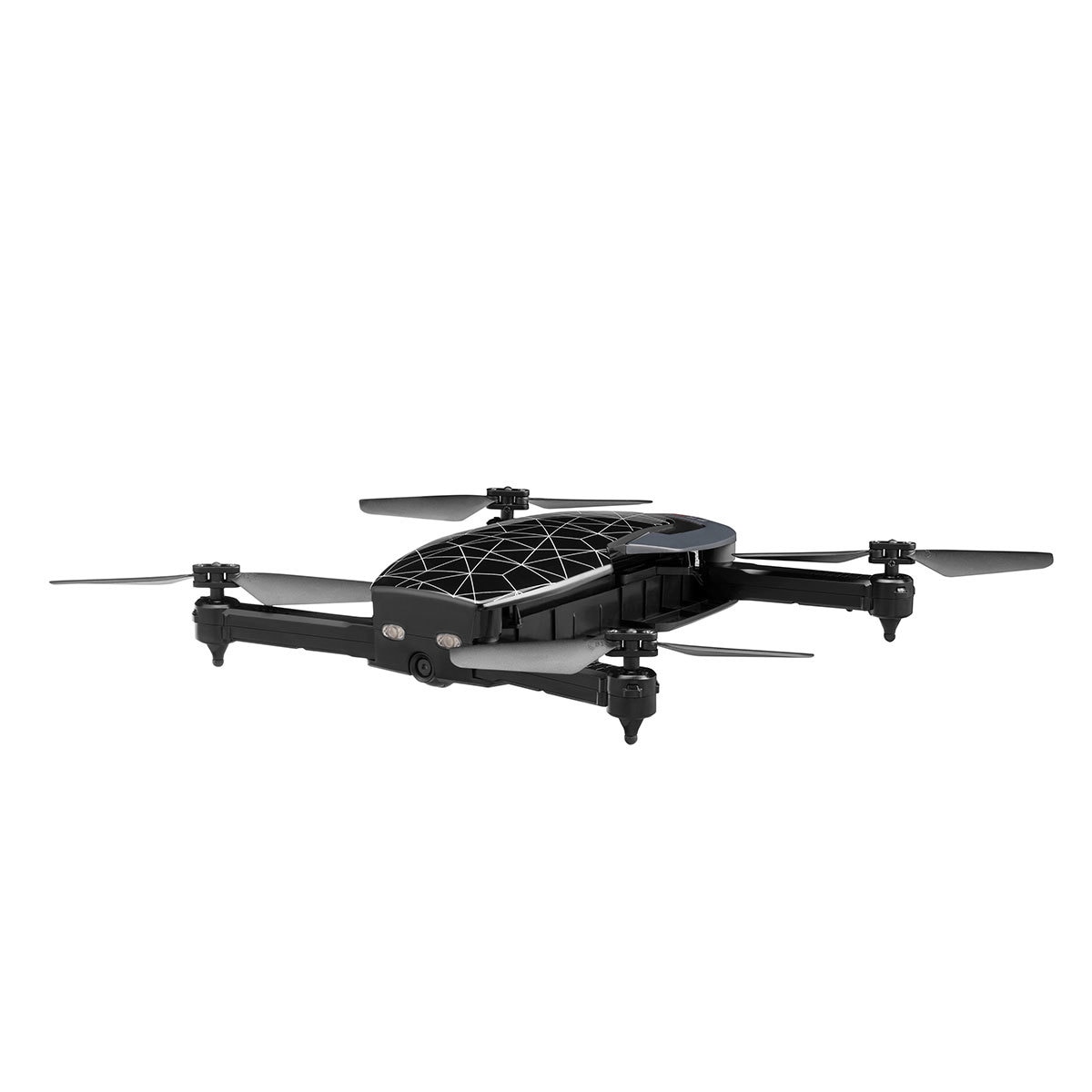 Propel snap drone on white background