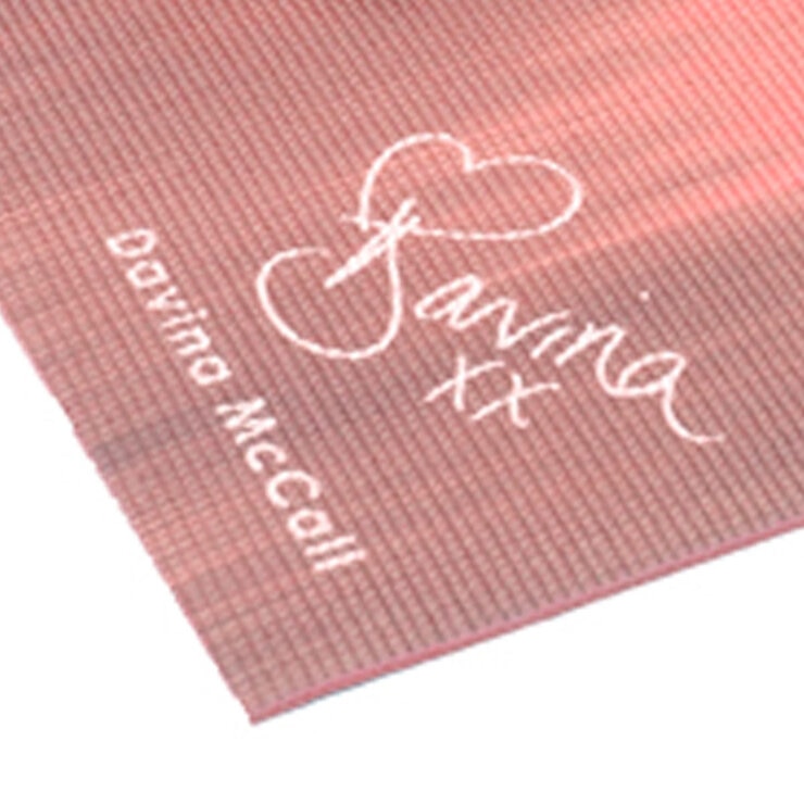 Davina McCall Yoga Mat & Block Set in Orange Davina McCall Yoga Mat & Block Set in Orange