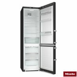 Miele KFN 4795 AD Fridge Freezer, A Rated in Black Steel