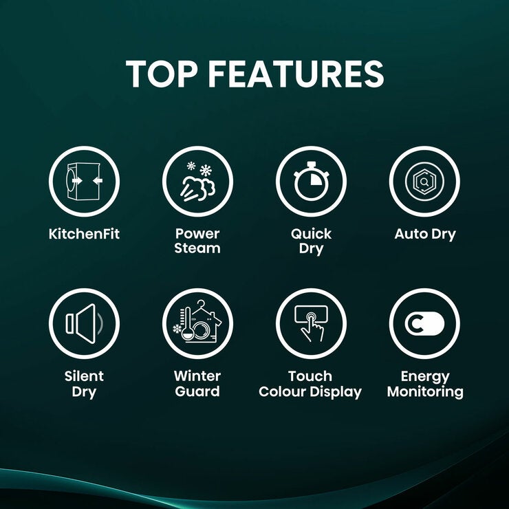Hisense KitchenFit 5i Series DH5I904BBBC, 9kg Heat Pump Dryer, A+++ Rated in Black Hisense KitchenFit 5i Series DH5I904BBBC, 9kg Heat Pump Dryer, A+++ Rated in Black