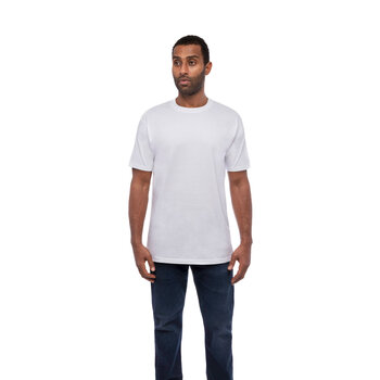 Kirkland Signature Men's Cotton Crewneck White T-Shirt, 6 Pack in Large