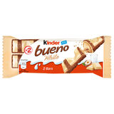 Kinder Bueno White Chocolate Bar, 30 x 39g