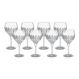 Luigi Bormioli Diamante Crystal Gin Glasses, 650ml, 8 Pack