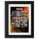 Star Trek Captains Collectors Sheet