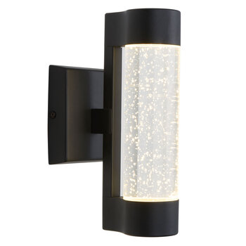 Artika Bubble Flow Outdoor/ Indoor LED Wall Light in Black AMP105-5LBL40 