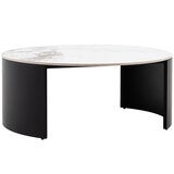 Gallery Marzio White Marble Coffee Table Gallery Marzio White Marble Coffee Table