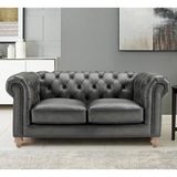 Allington 2 seater in flint grey