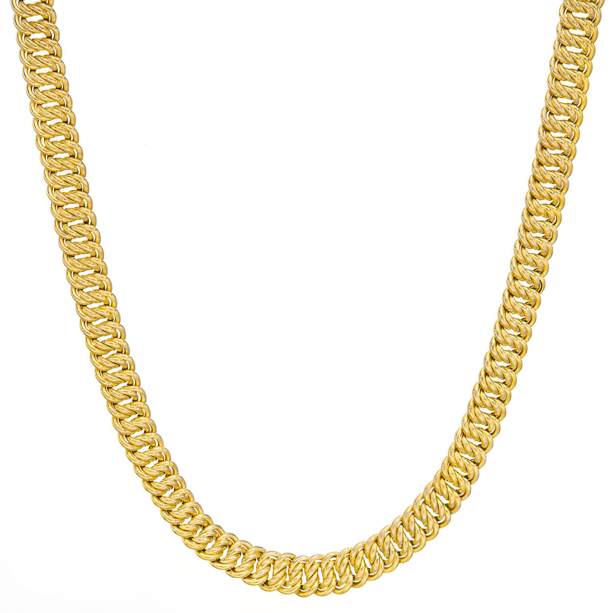 14ct Yellow Gold Infinity Link Necklace