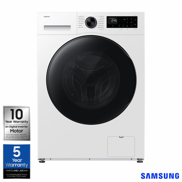 Samsung Series 5 WD90HG5U34BEEU 9/6kg Washer Dryer, D Rated in White Samsung Series 5 WD90HG5U34BEEU 9/6kg Washer Dryer, D Rated in White