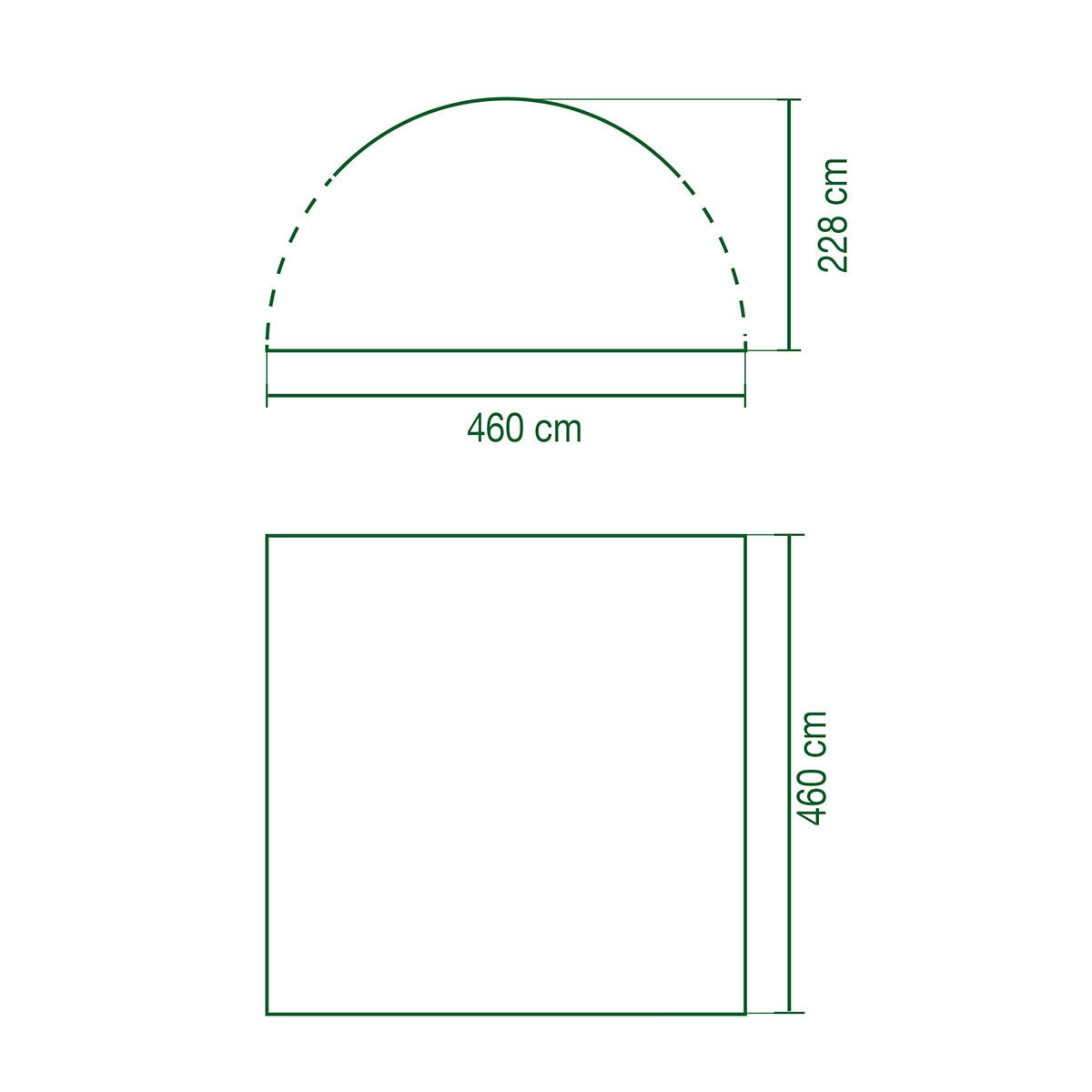 Coleman 15 x 15ft (4.6 x 4.6m) Deluxe Event Shelter