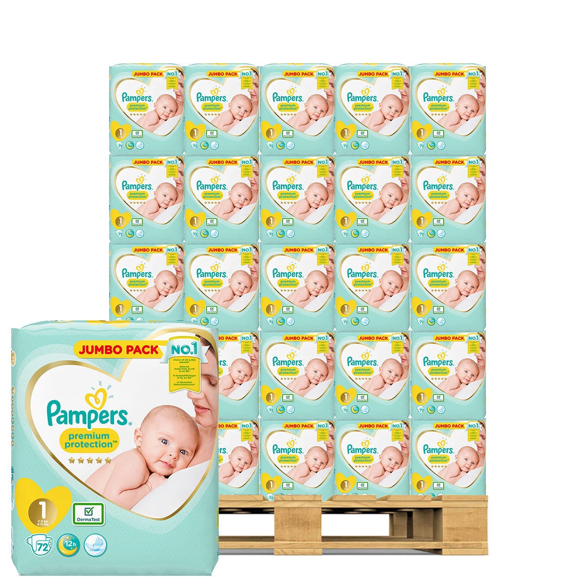 pampers new baby 72 pack