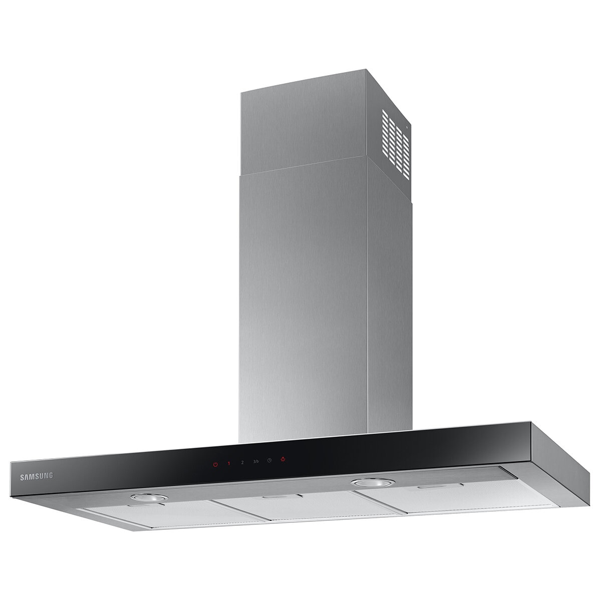 Samsung NK36C5070US/UR 90cm Cooker Hood with Touch Control, in Stainless Steel/Black