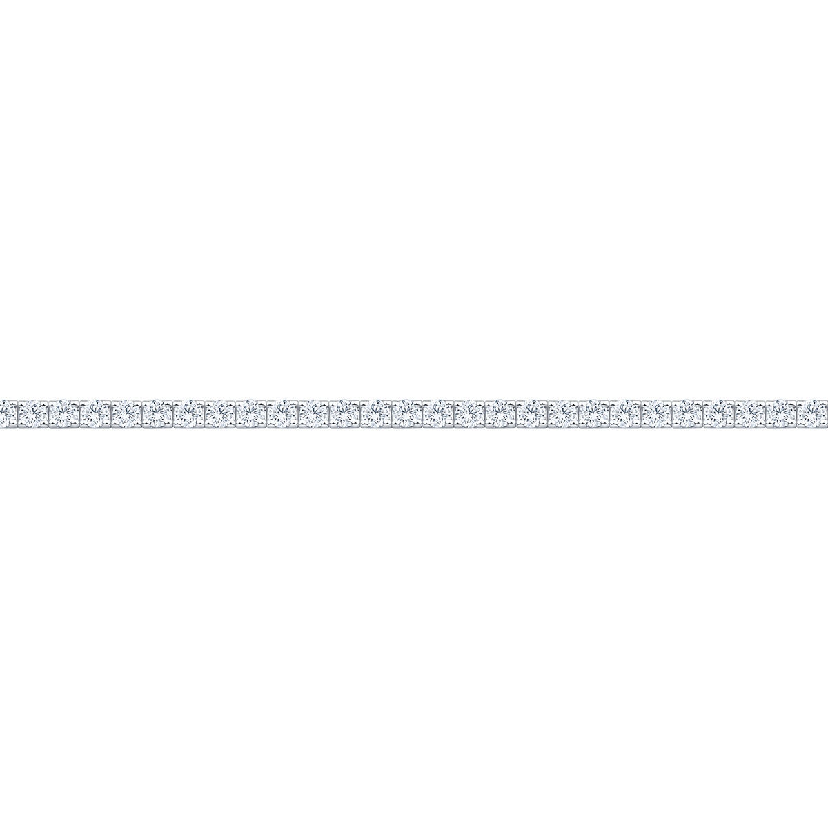 2.00ctw Diamond Tennis Bracelet, 18ct White Gold