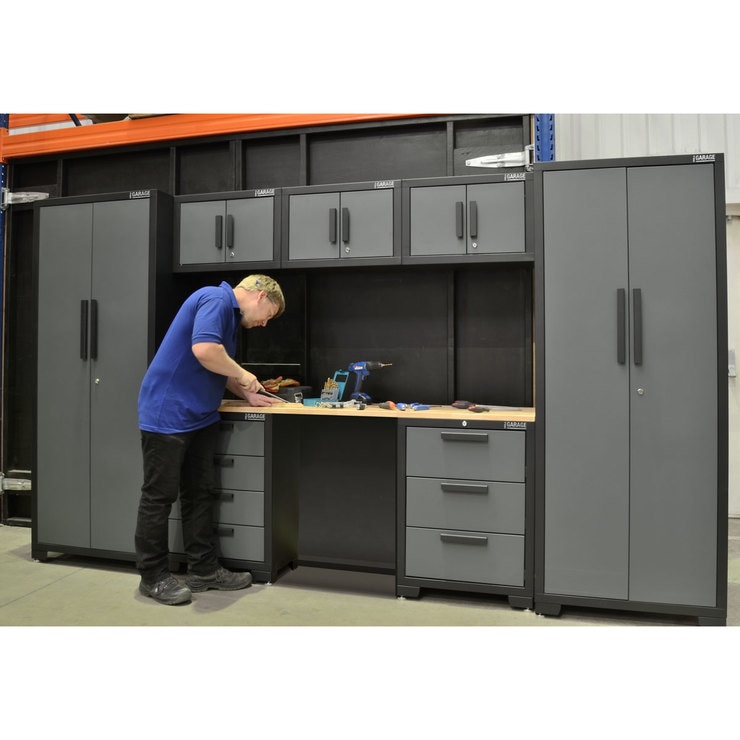 Hilka Professional 24 Gauge Steel 8 Piece Modular Set Costco UK