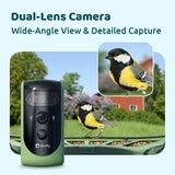 Birdfy Feeder 2 Pro Dual-Lens Smart Bird Feeder with Solar Panel