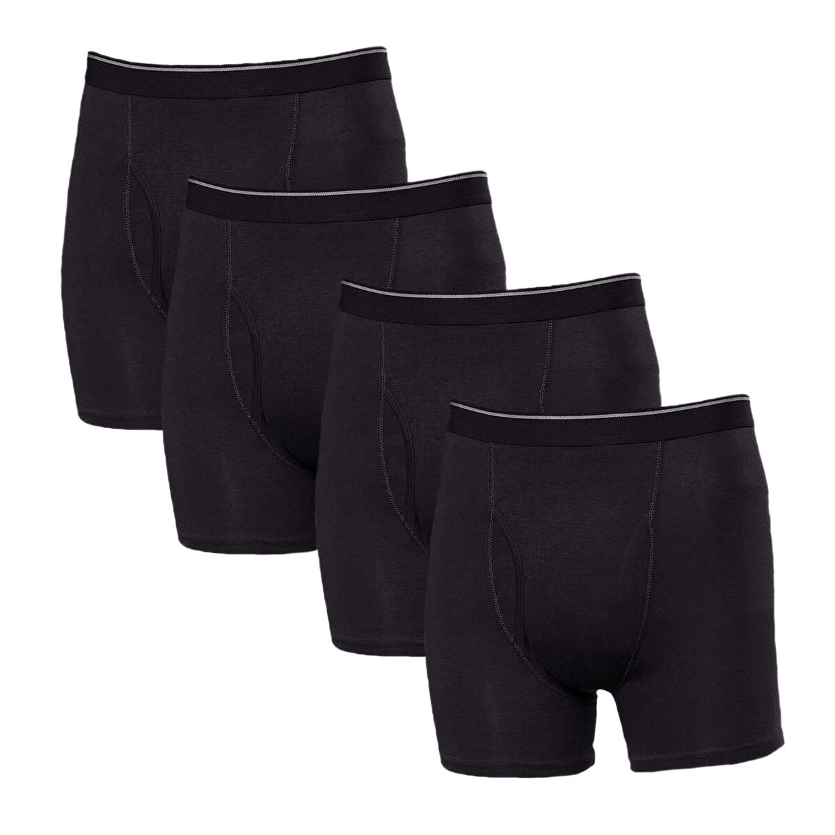 Kirkland Signature Men's 4 Pack Boxer Shorts, Medium | Co...