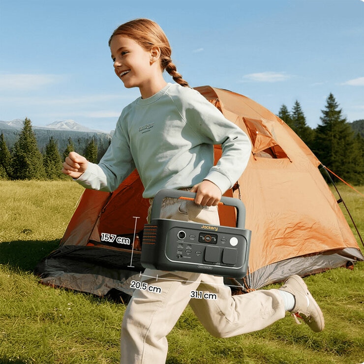 Jackery Explorer E500 v2 Portable Power Station, 512 Wh