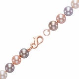 8-8.5mm Freshwater Multi Pink Pearl Bracelet, 14ct Rose Gold 8-8.5mm Freshwater Multi Pink Pearl Bracelet, 14ct Rose Gold