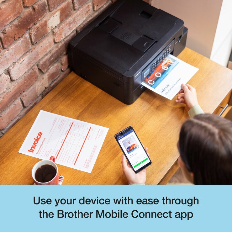 Brother Wireless Inkjet Printer, MFC-J4350DW
