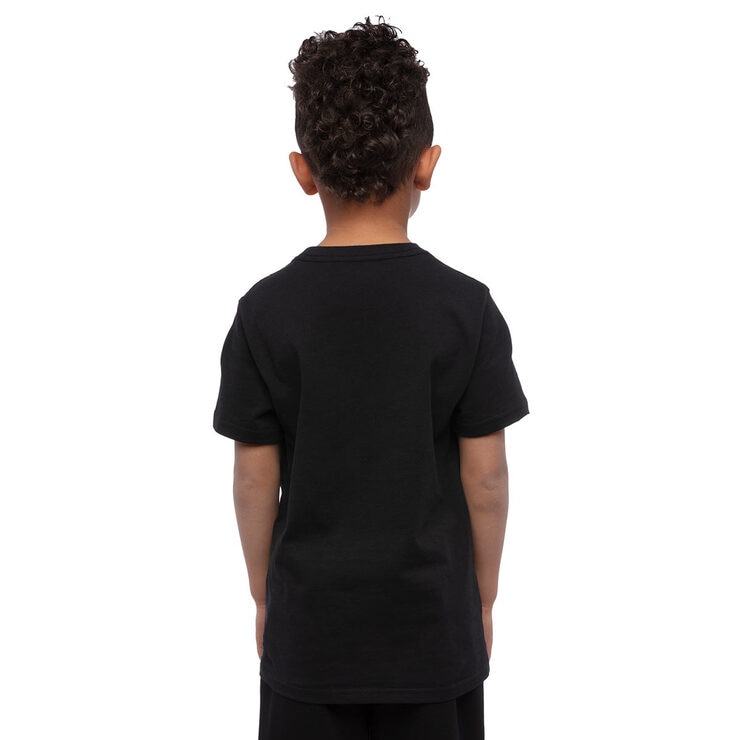 Champion Boy's 2 Pack Short Sleeve T-shirt in Black/Scarlet Champion Boy's 2 Pack Short Sleeve T-shirt in Black/Scarlet