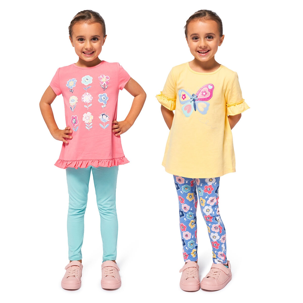 Kids Playwear Set, 4 pieces in 4 Designs & 4 Sizes