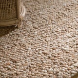 Adler Bouclé Wool Honey Rug, in 3 Sizes