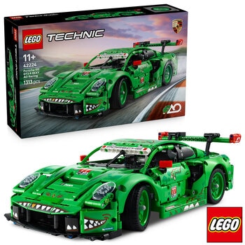 LEGO Technic Porsche 911 GT3 R Rexy AO Race Car - Model 42224 (11+ Years)
