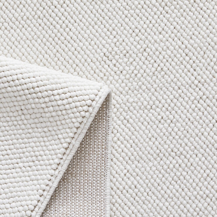 Close up of runner woven texture