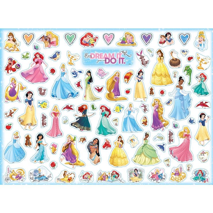 Disney Princess Giant Sticker Activity Pad (4+ Years) Costco UK