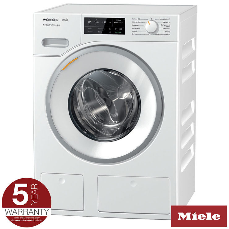 Miele WWE660, 8kg 1400rpm Washing Machine A+++10 Rating in White