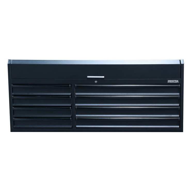 Close up detailed shot of HILKA 55" 8 DRAWER CHEST  TOOL CHEST ITC55