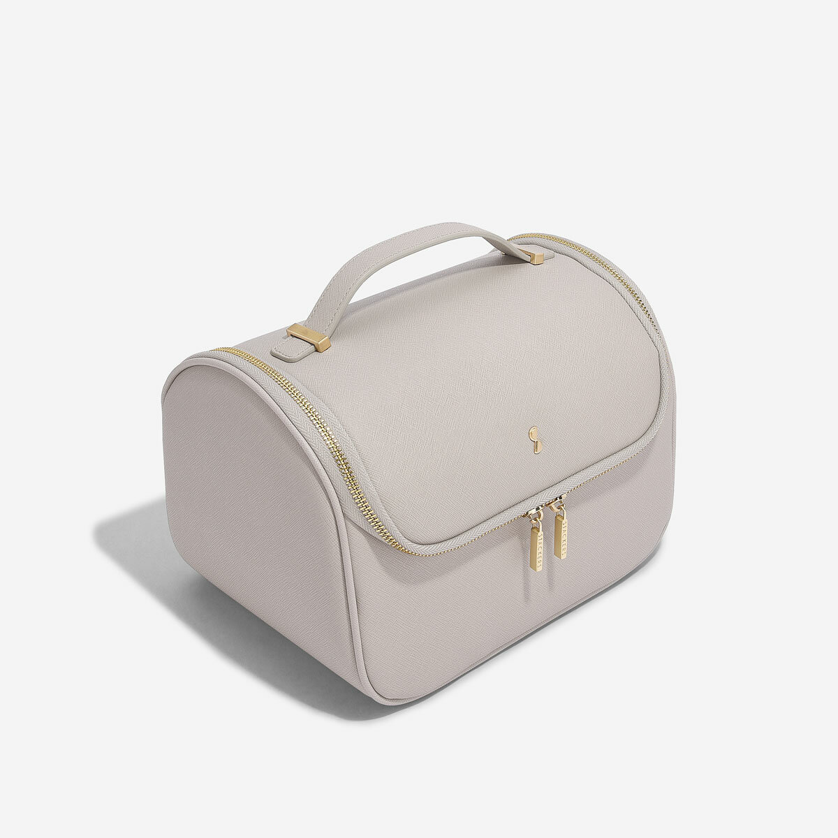 Taupe Large Cosmetic Case