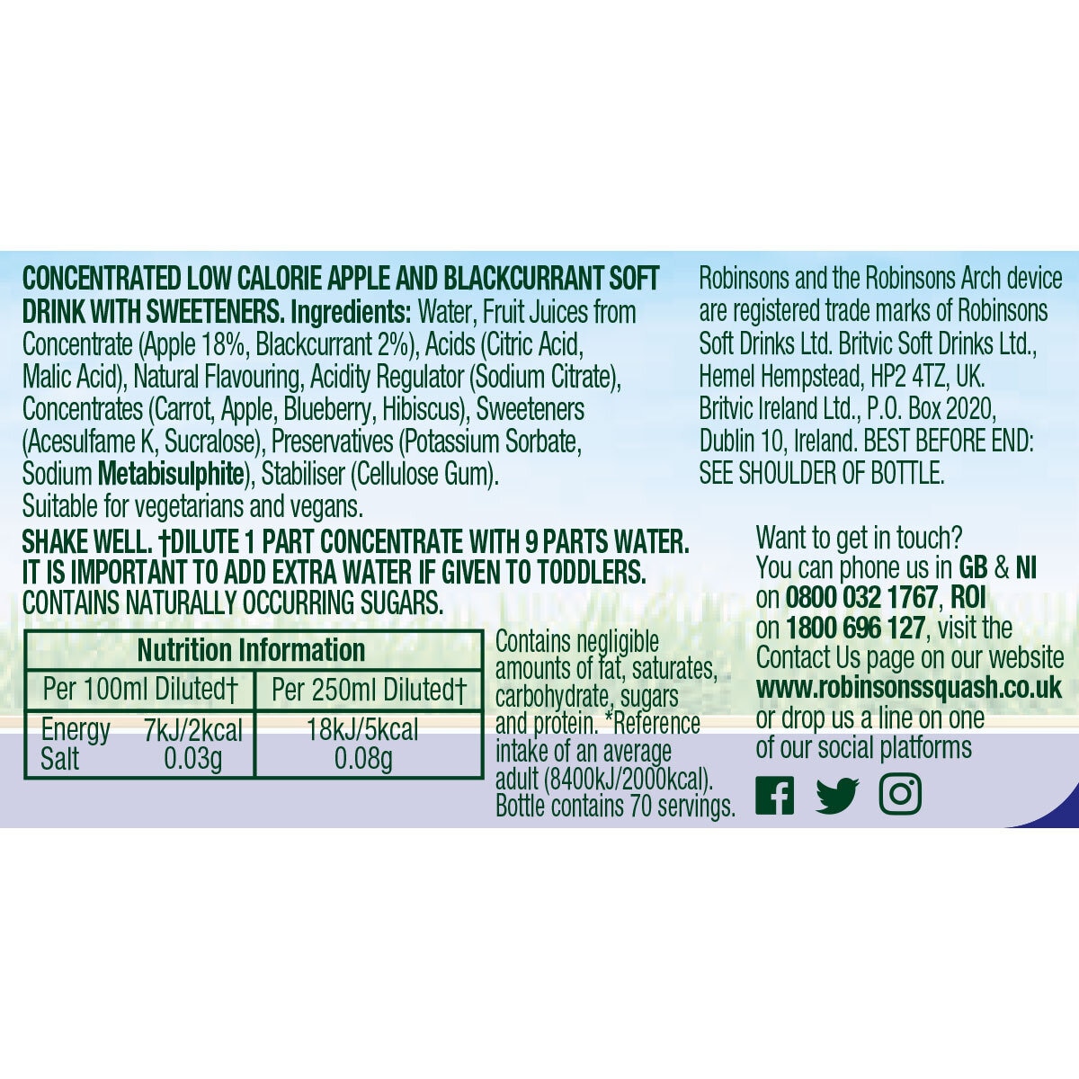 Nutritional Information