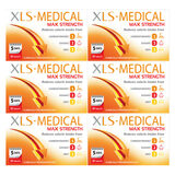 6 packs of XLS Medical max strength
