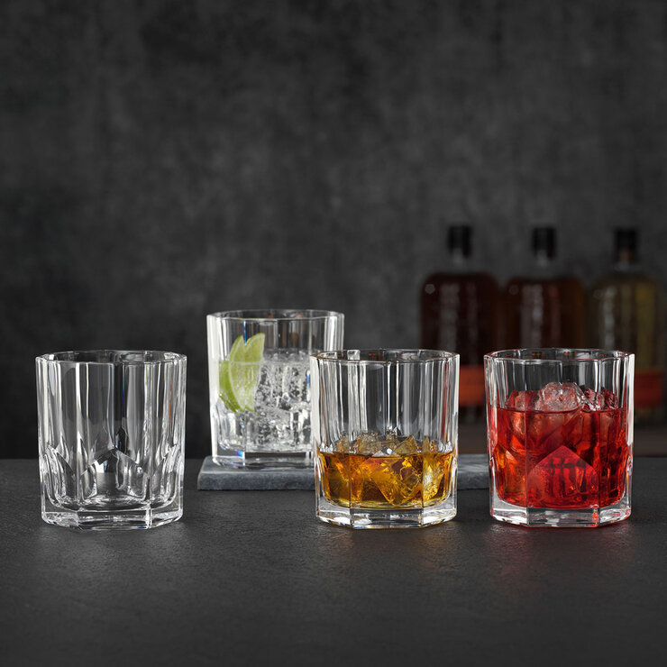 Nachtmann Aspen Whisky Decanter with 6 Tumblers Nachtmann Aspen Whisky Decanter with 6 Tumblers