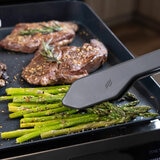 Close up of food being cooked on the Griddle Close up of food being cooked on the Griddle