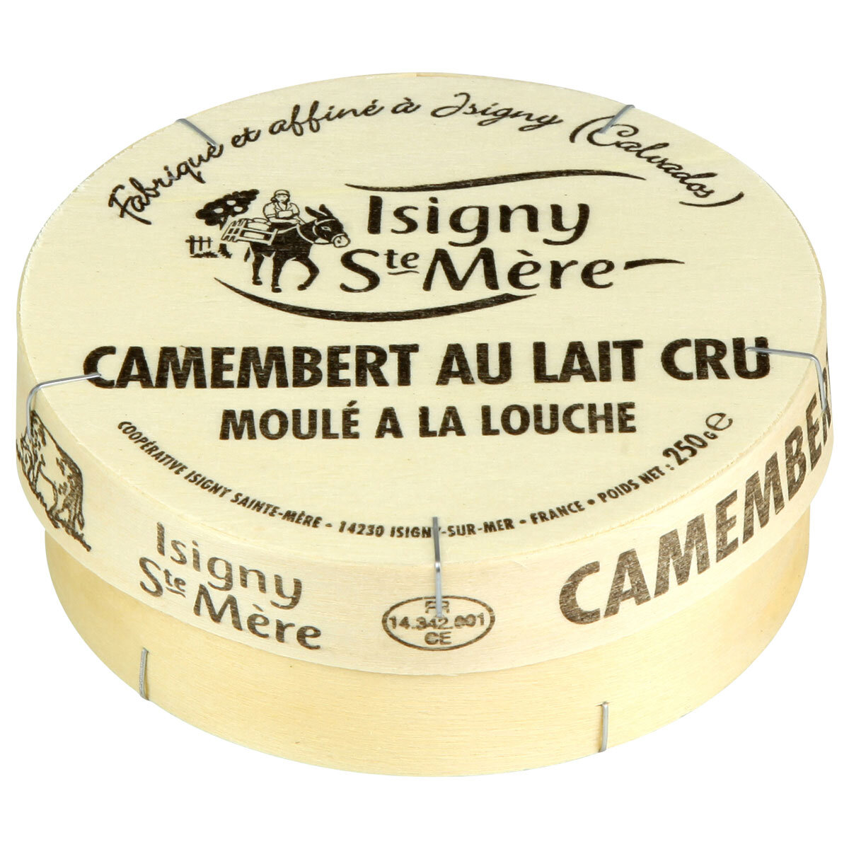 2x250g pots of Insigny Camembert