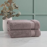 Grandeur 100% Hygro Cotton Hand Towel, 2 Pack in 4 Colours