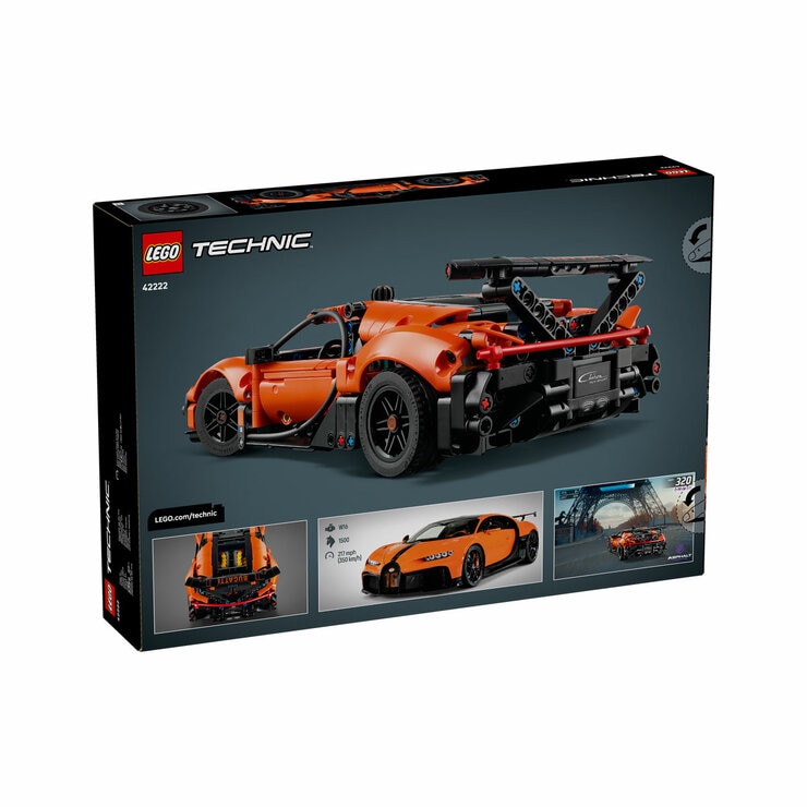 LEGO Technic Bugatti Chiron Pur Sport Hypercar - Model 42222 (9+ Years)