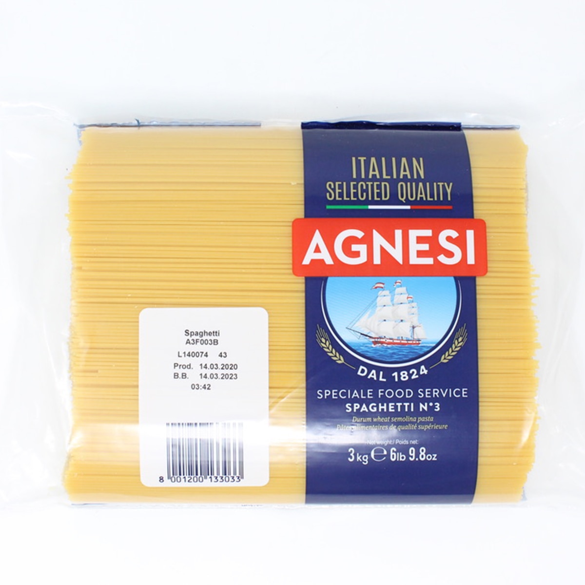 Agnesi Spaghetti, 3kg Costco UK