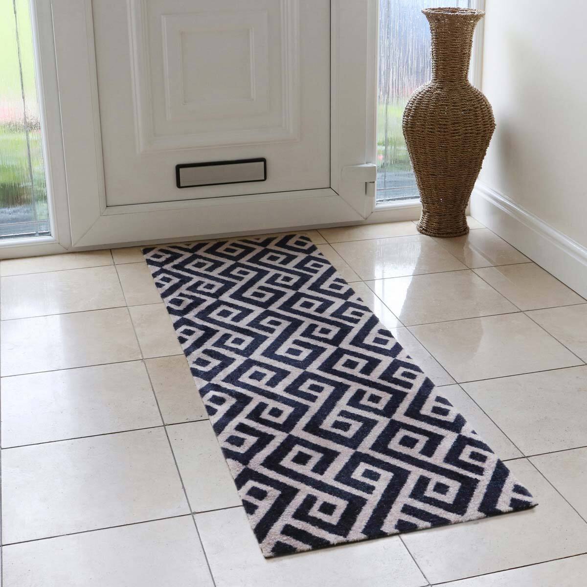 JVL Mega Doormat and Runner Mat Pack in Geo Design Costco UK