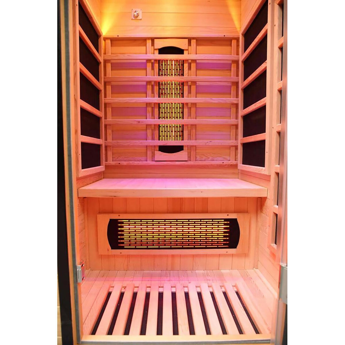Vidalux Platinum 1 Person Infrared Indoor Sauna - Delivered