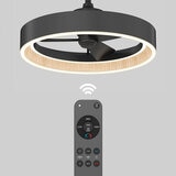 Artika Alton 24" (61cm) Wood Accent Fan Light with Remote Control