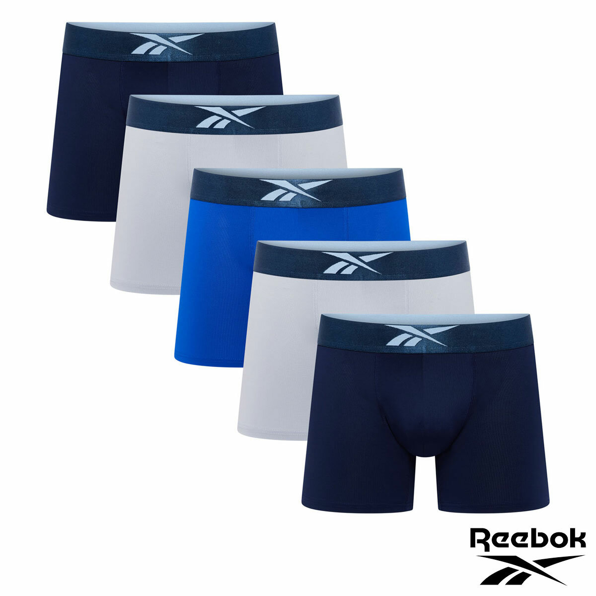 Reebok Men's Performance Boxer 5 Pack