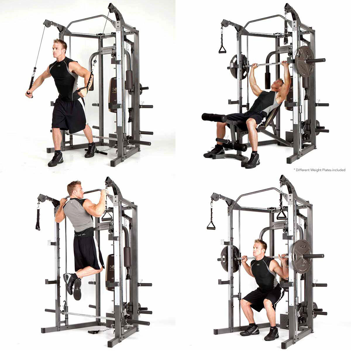 Marcy SM-4008 Smith Machine and Weight Bench