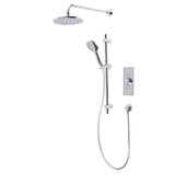 Cut out image of shower on white background