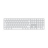 Apple Magic Keyboard with Touch ID and Numeric Keypad, White MXK73B/A
