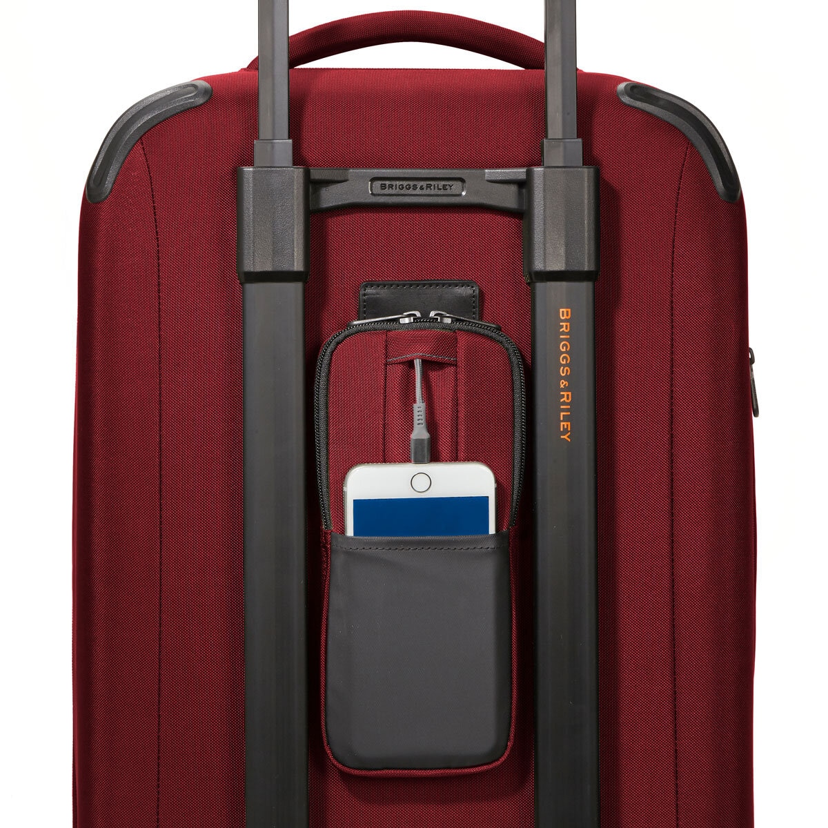 Briggs & Riley ZDX Small Expandable Spinner In Brick