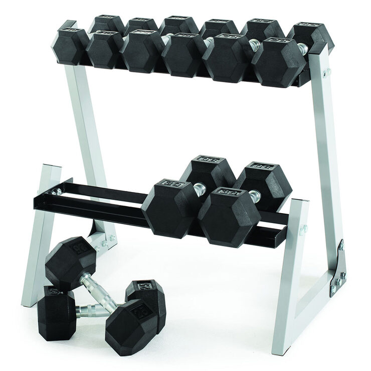 Weider (80kg) Dumbbell Kit with Rack Costco UK